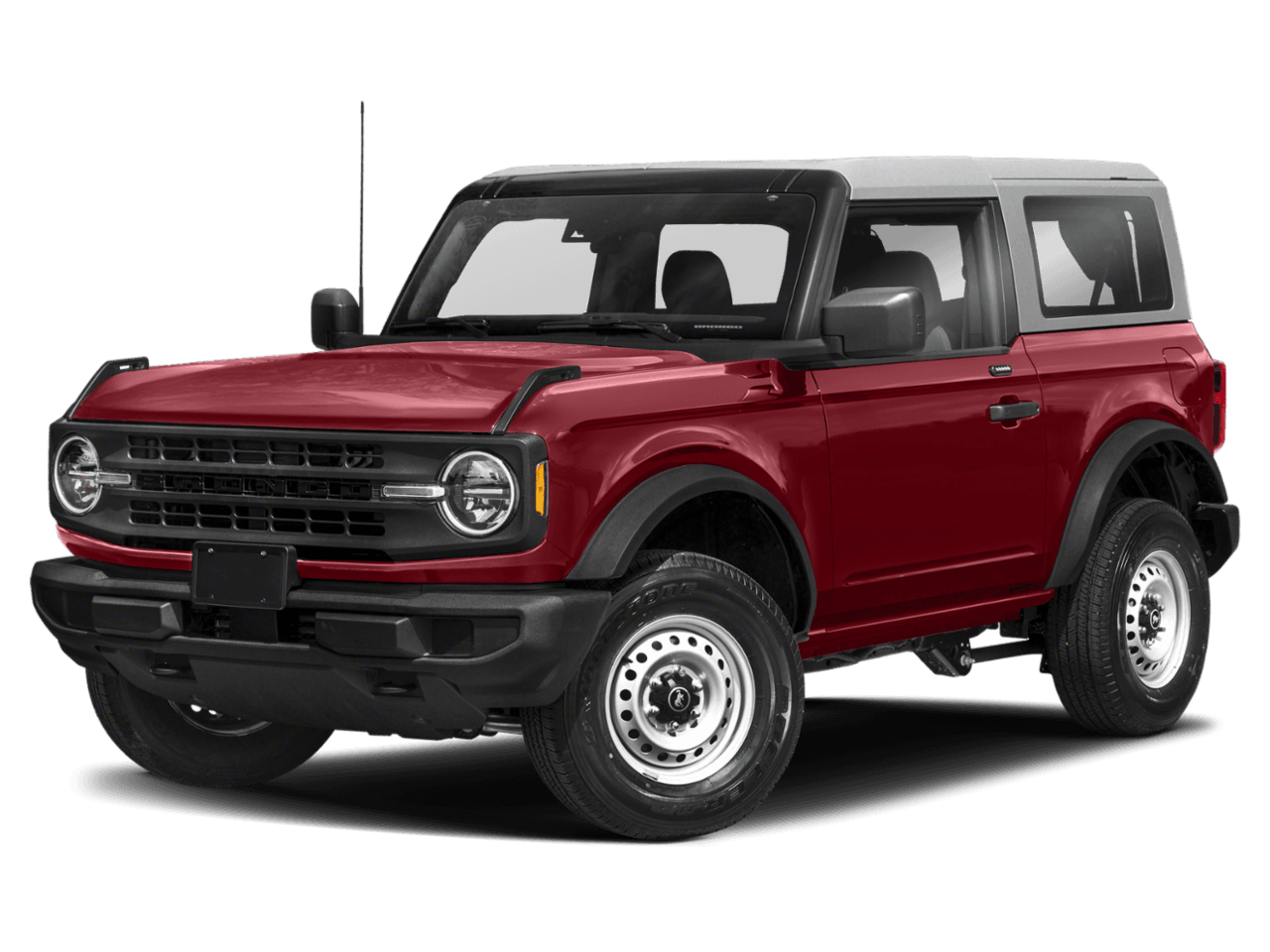 2021 Ford Bronco Base - Front 3/4, facing to the left