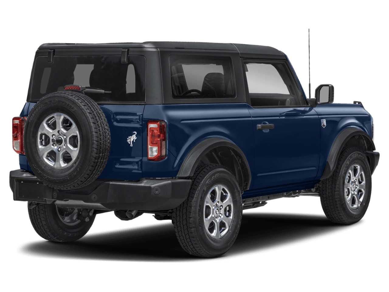 2021 Ford Bronco Big - Rear 3/4, facing to the right