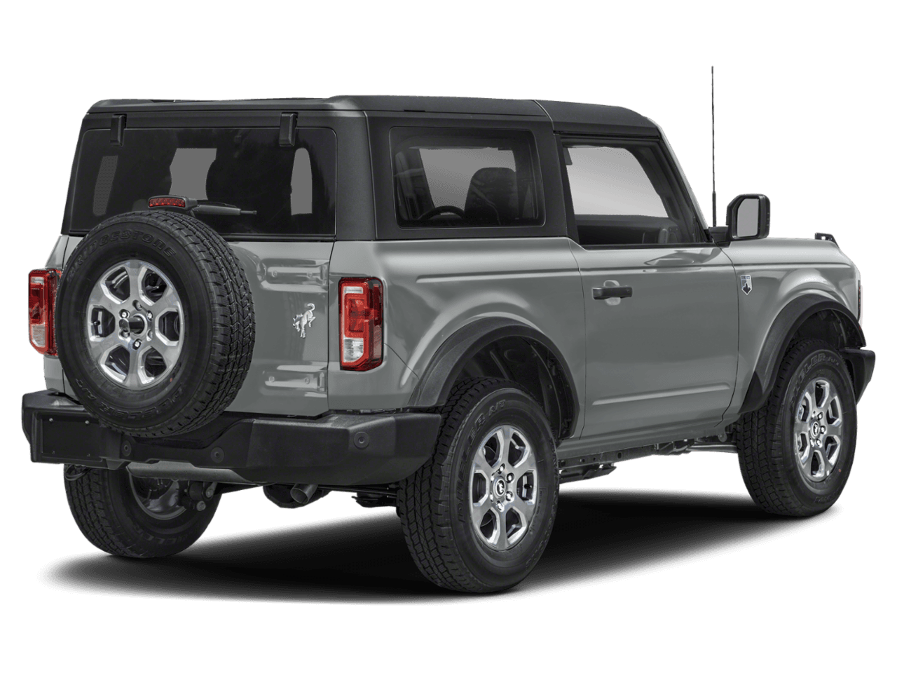 2021 Ford Bronco Big - Rear 3/4, facing to the right