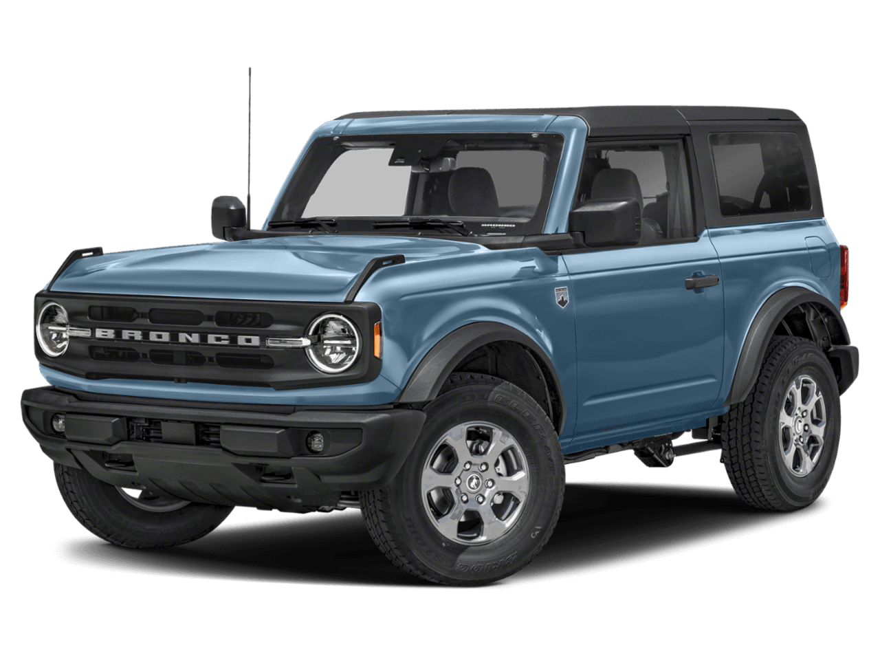 2021 Ford Bronco Big - Front 3/4, facing to the left