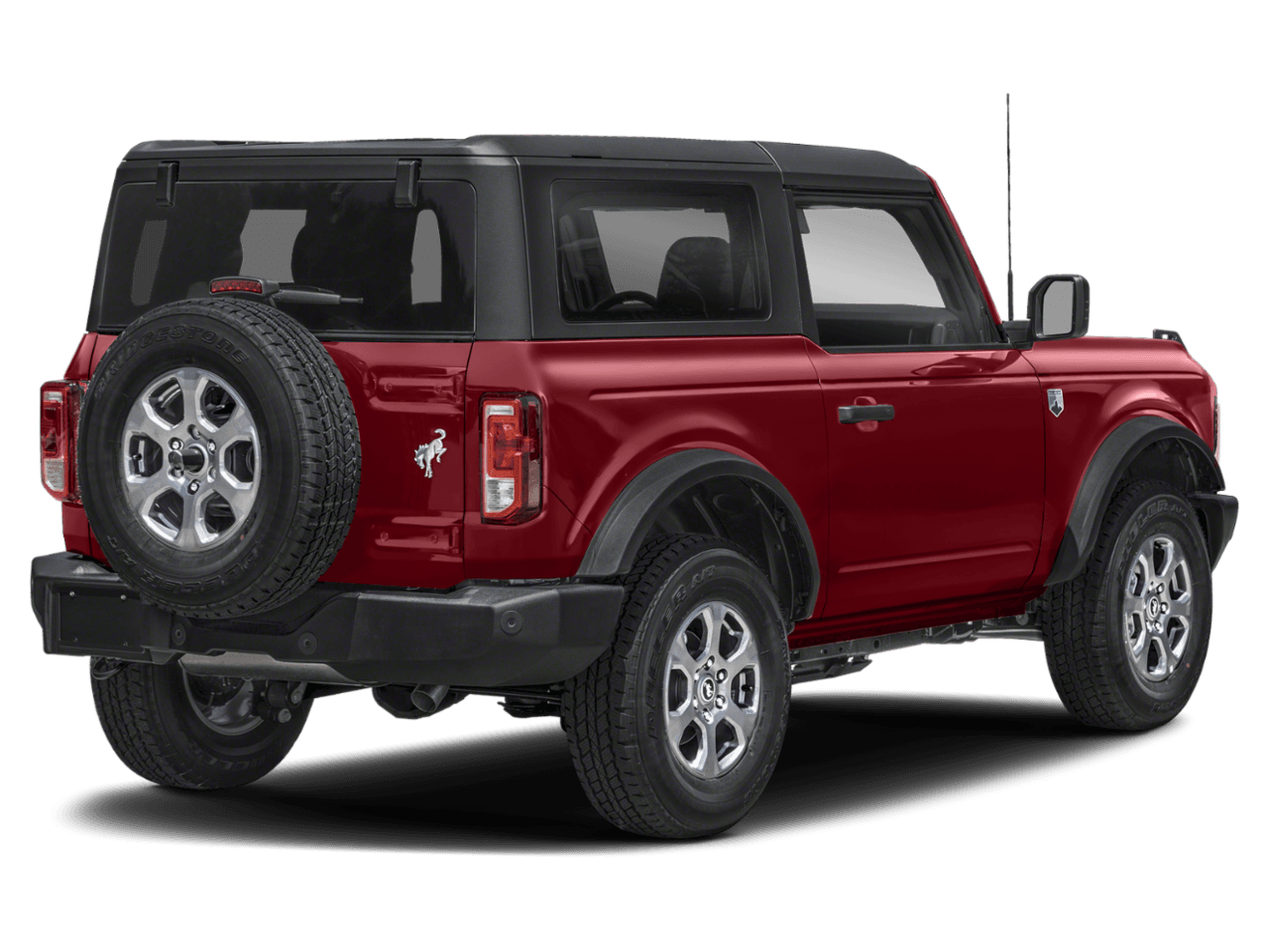 2021 Ford Bronco Big - Rear 3/4, facing to the right