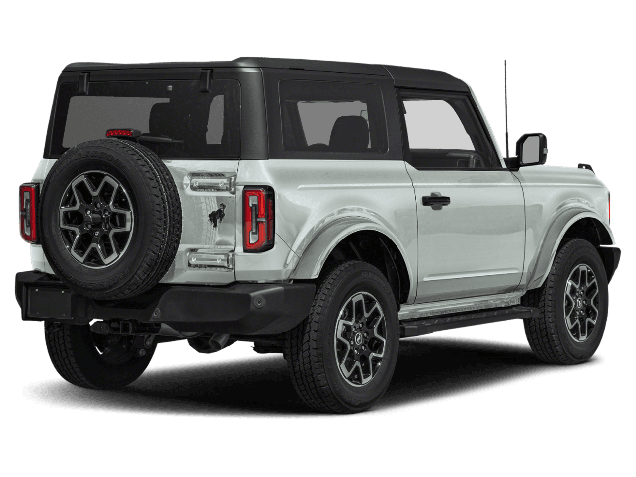 2021 Ford Bronco Outer - Rear 3/4, facing to the right