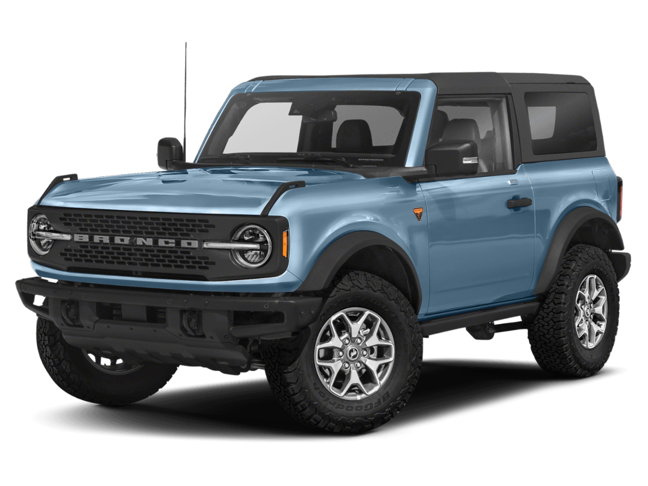 2021 Ford Bronco Badlands - Front 3/4, facing to the left