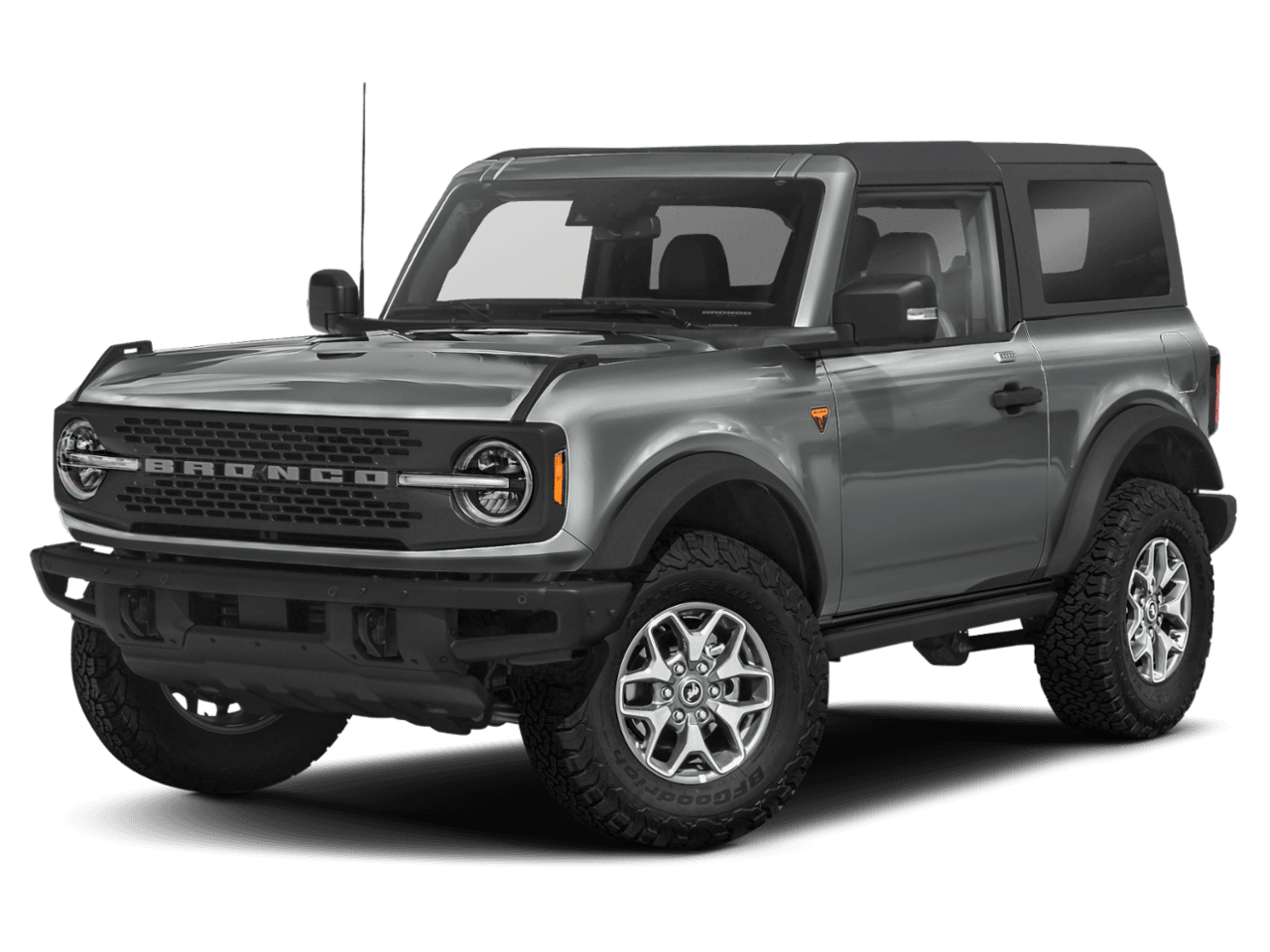 2021 Ford Bronco Badlands - Front 3/4, facing to the left