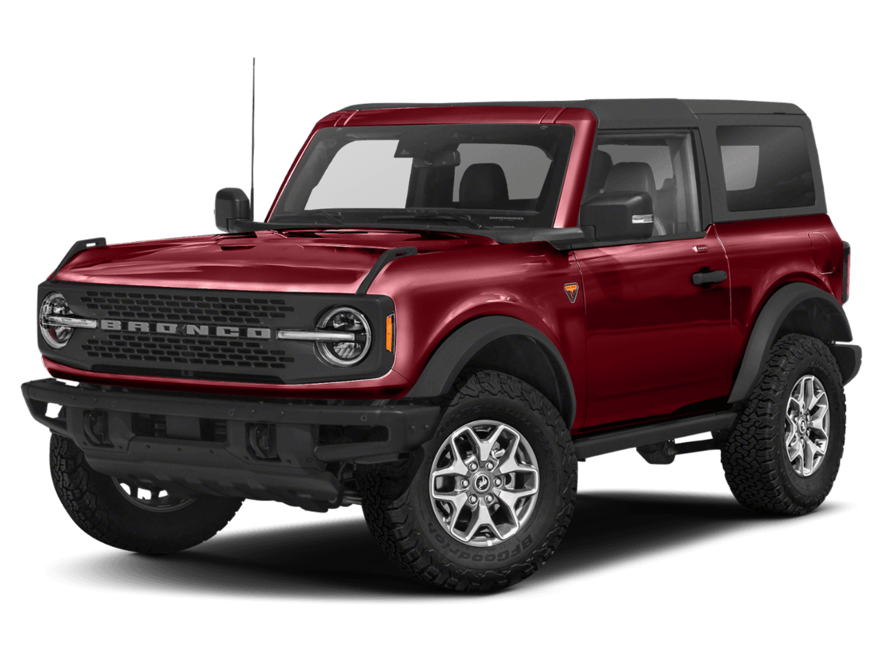 2021 Ford Bronco Badlands - Front 3/4, facing to the left