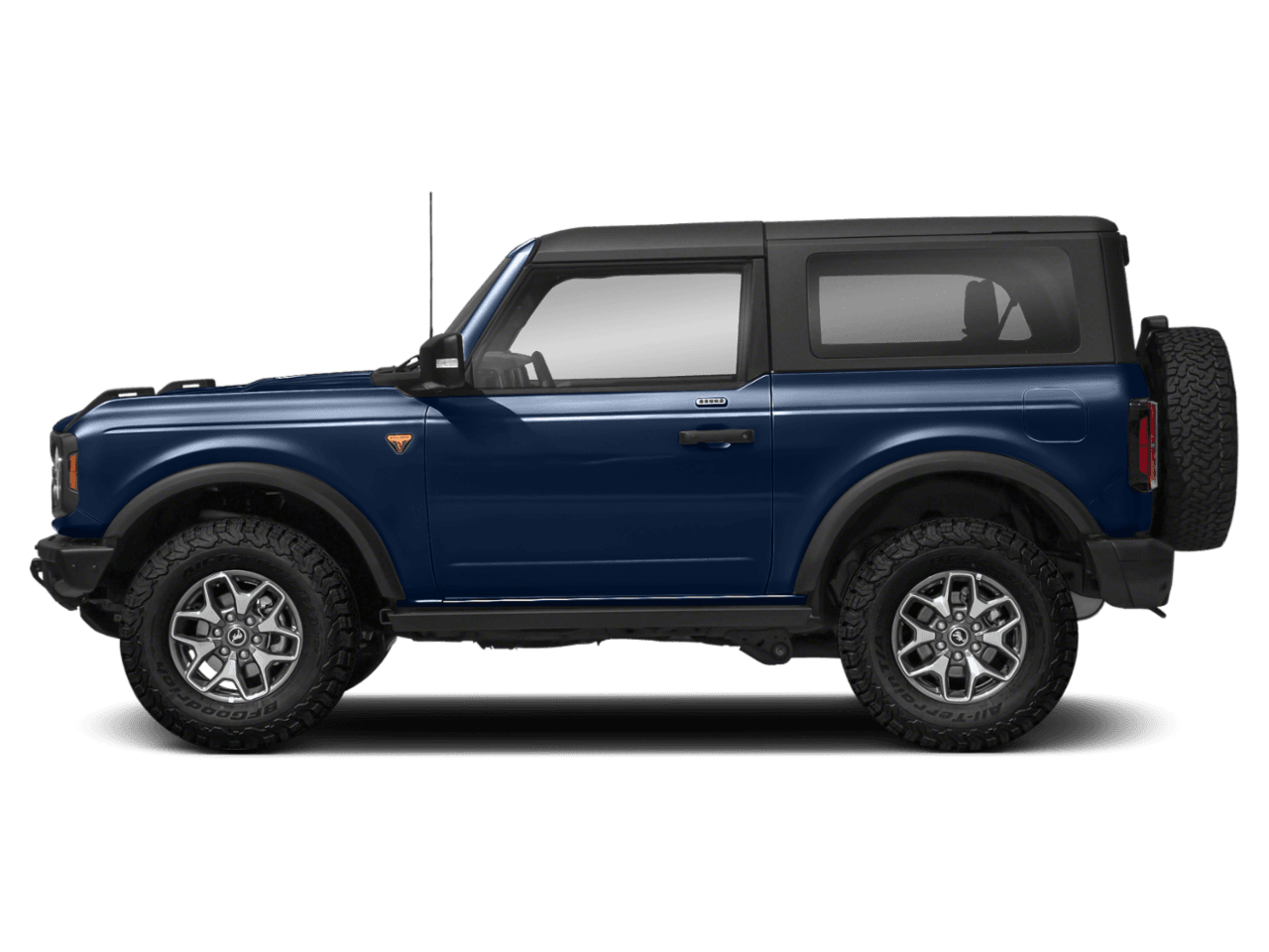 2021 Ford Bronco Badlands - Profile, facing to the left