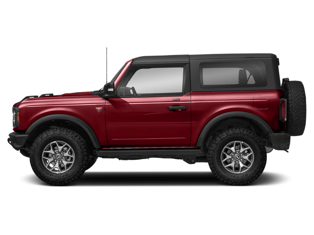 2021 Ford Bronco Badlands - Profile, facing to the left