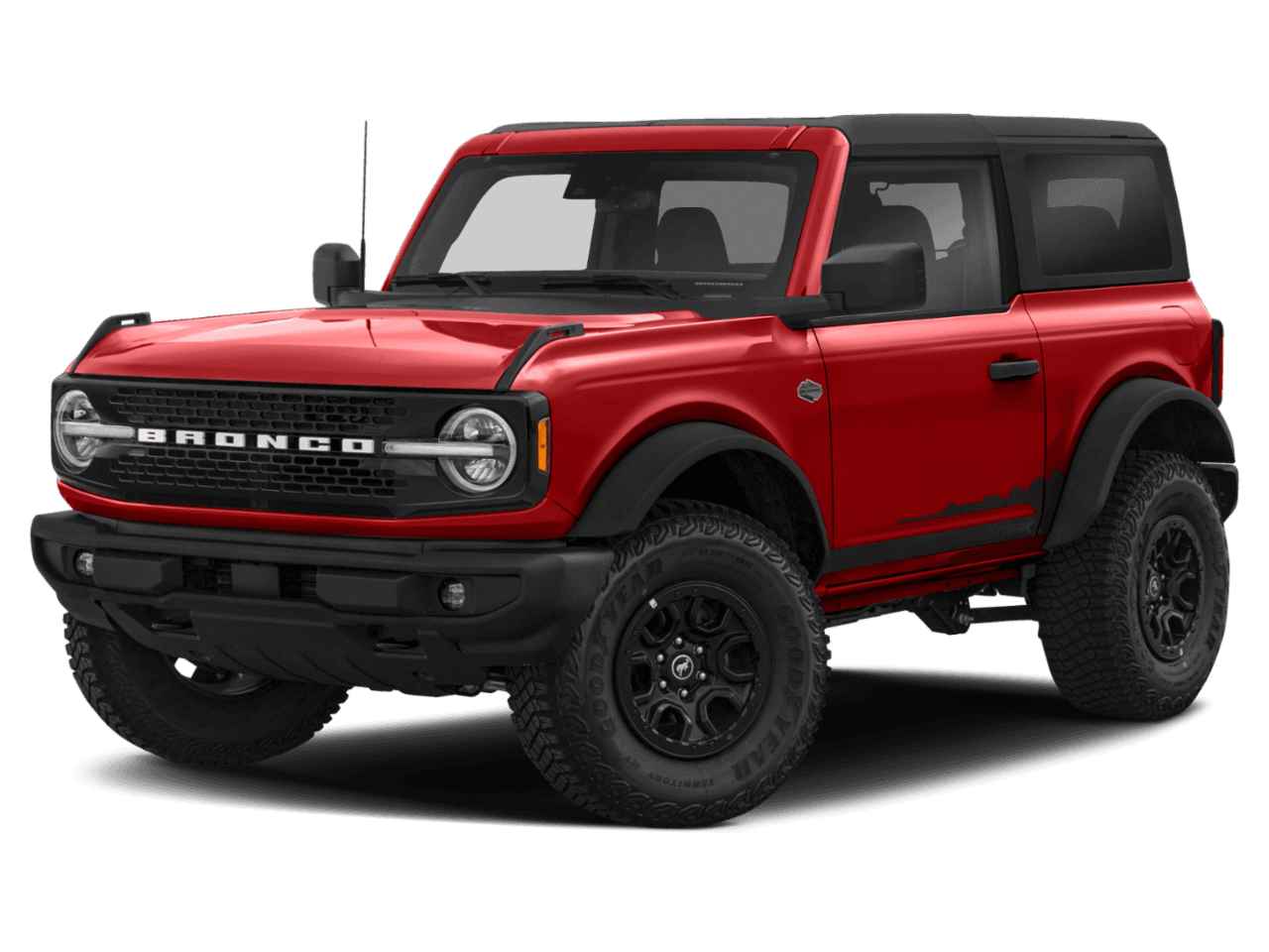 2021 Ford Bronco Wildtrak - Front 3/4, facing to the left