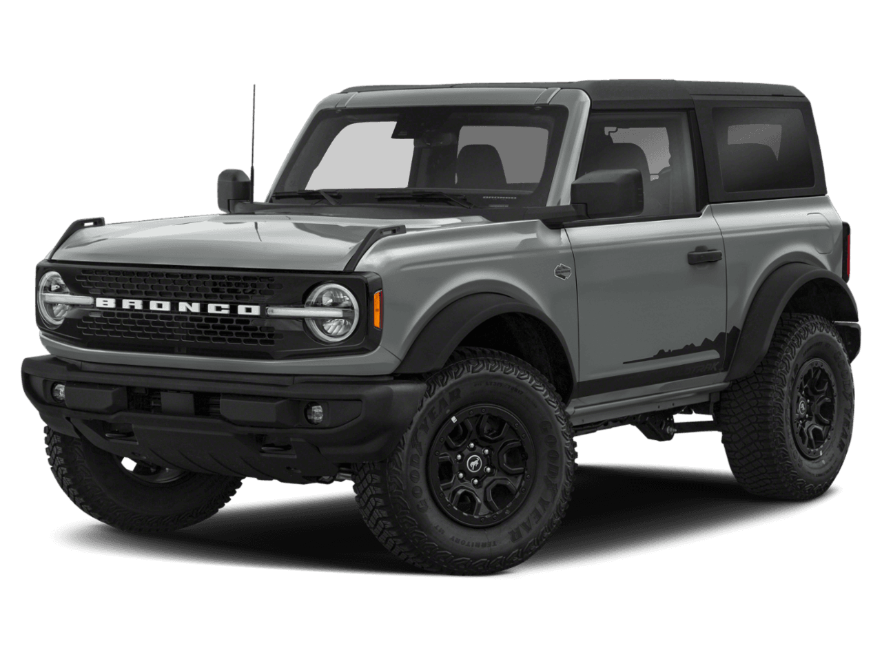 2021 Ford Bronco Wildtrak - Front 3/4, facing to the left
