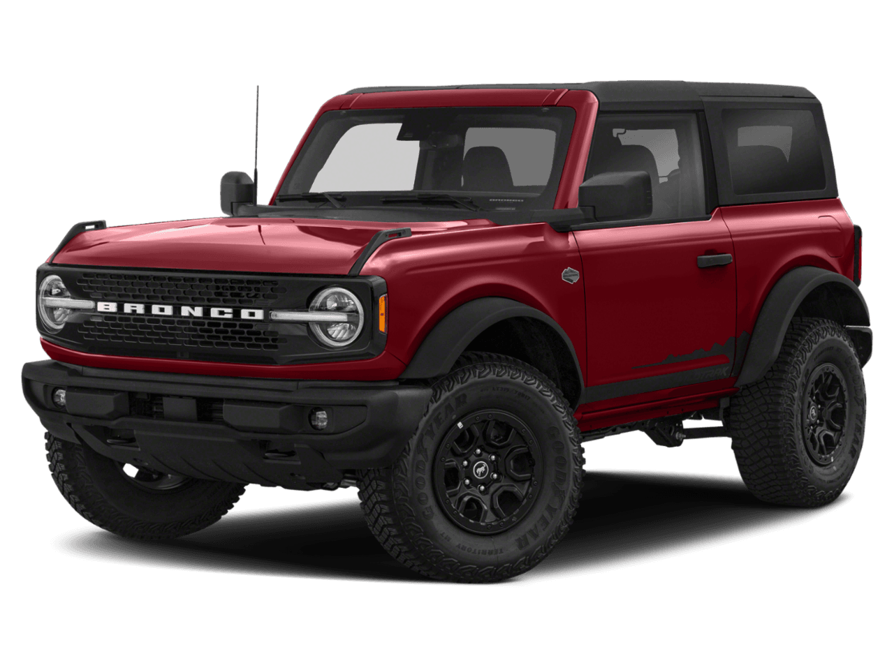 2021 Ford Bronco Wildtrak - Front 3/4, facing to the left