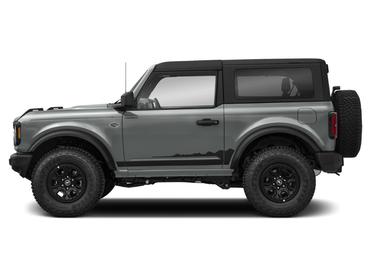 2021 Ford Bronco Wildtrak - Profile, facing to the left