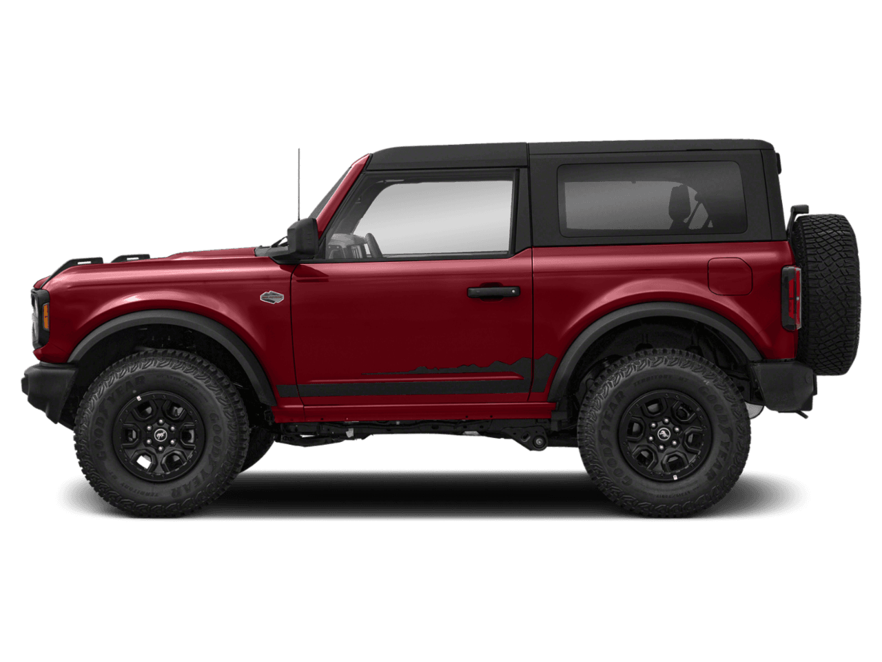 2021 Ford Bronco Wildtrak - Profile, facing to the left
