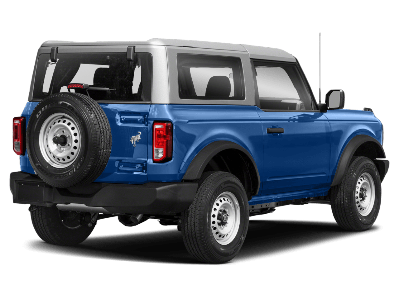 2021 Ford Bronco First - Rear 3/4, facing to the right