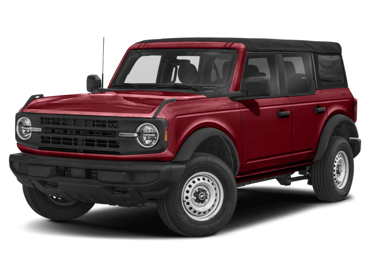 2021 Ford Bronco Base - Front 3/4, facing to the left