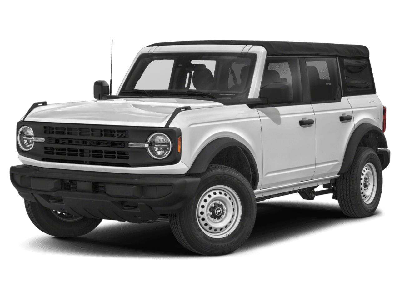 2021 Ford Bronco Base - Front 3/4, facing to the left