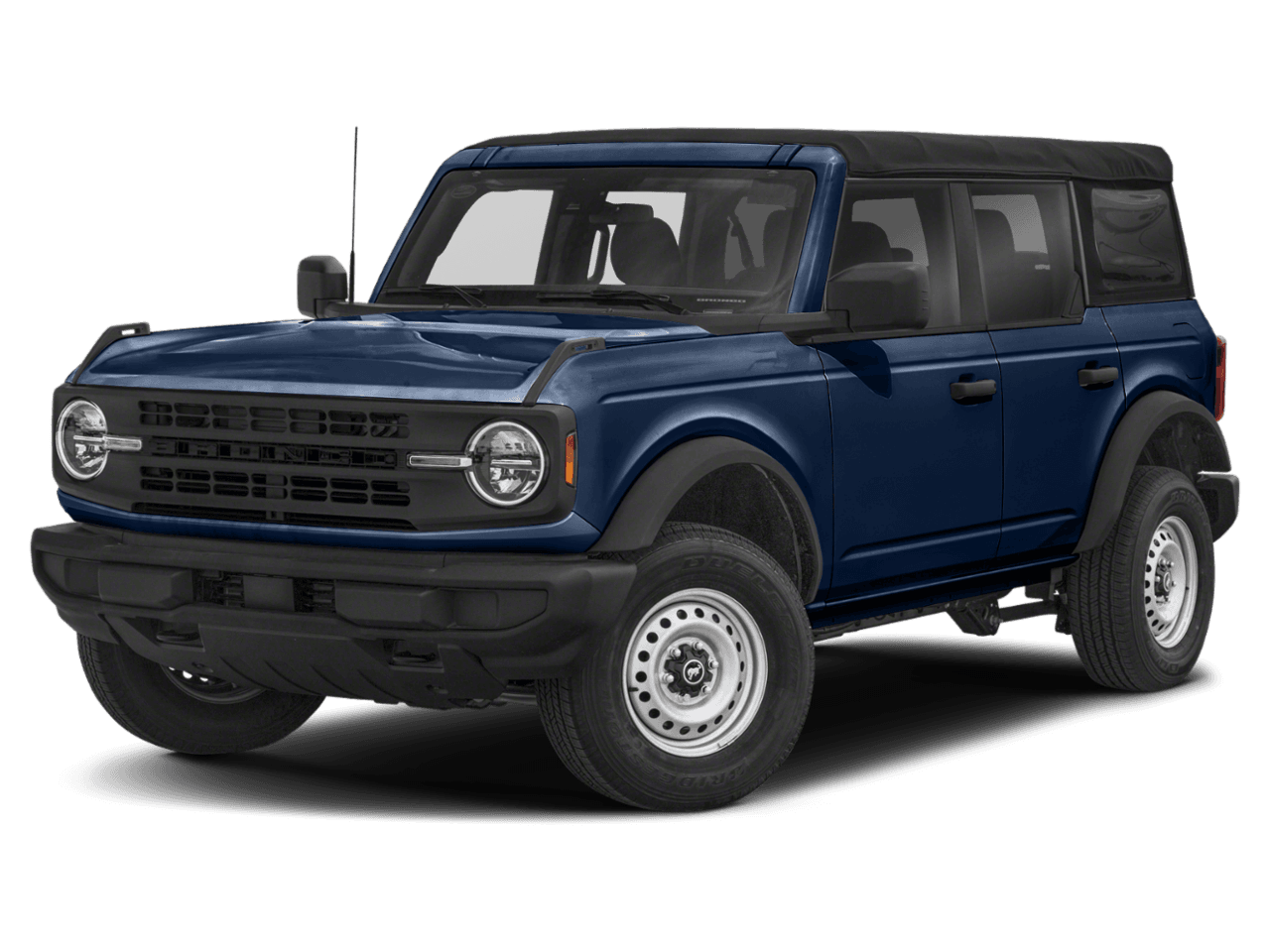 2021 Ford Bronco Base - Front 3/4, facing to the left