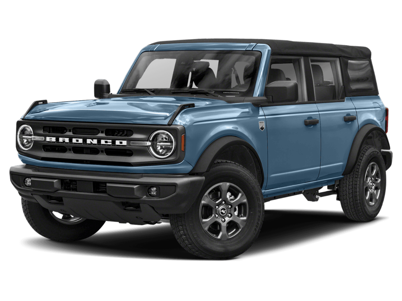 2021 Ford Bronco Big - Front 3/4, facing to the left