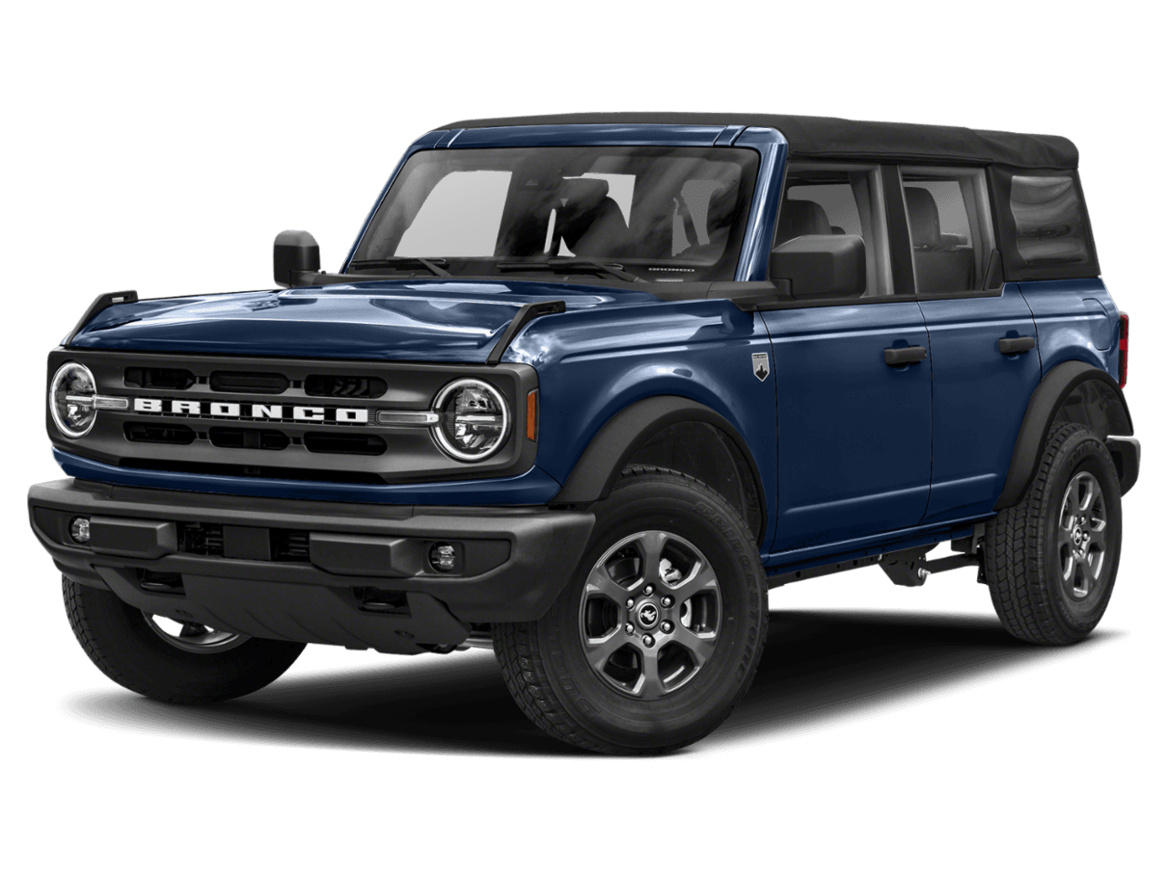 2021 Ford Bronco Big - Front 3/4, facing to the left