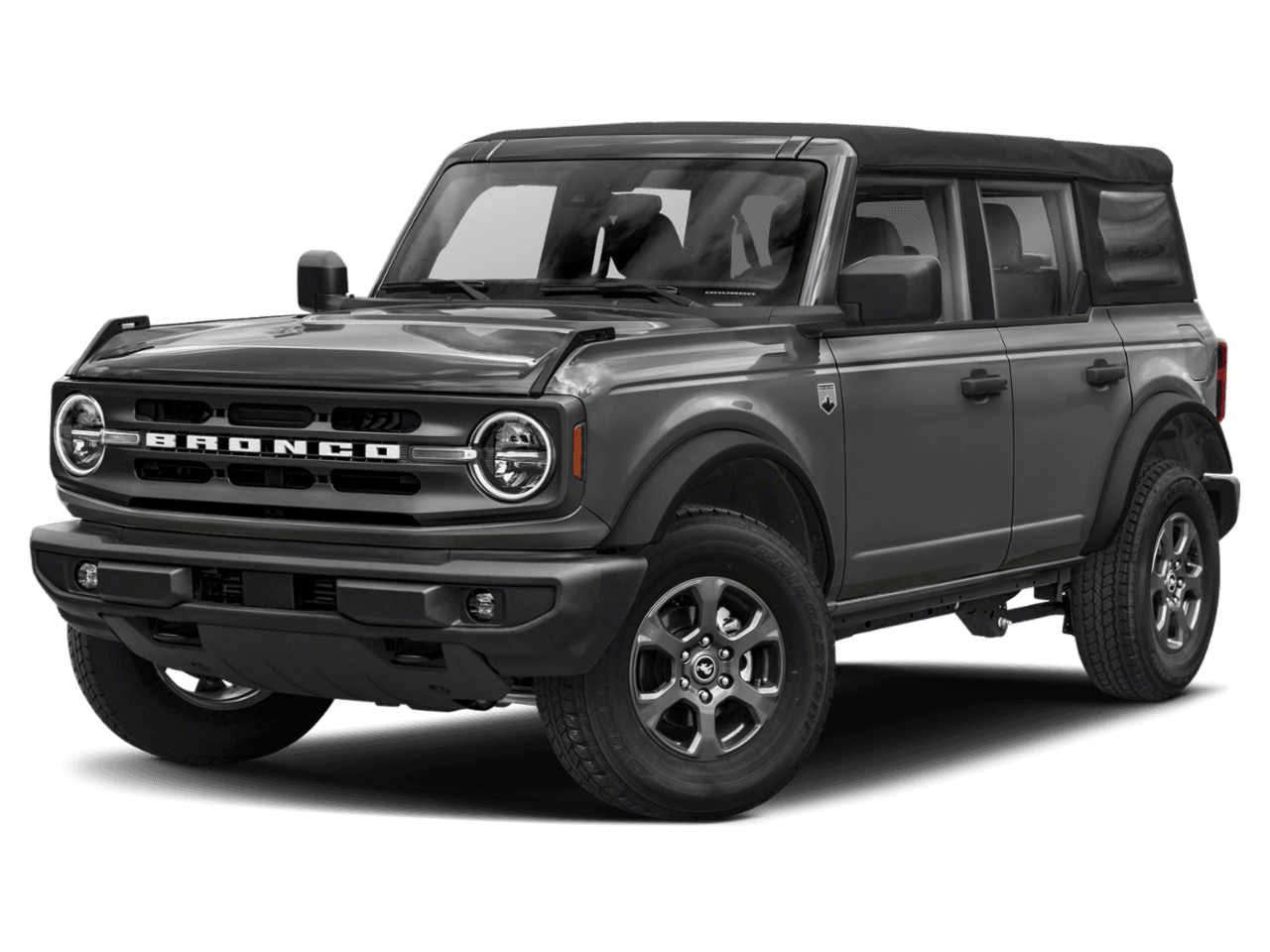 2021 Ford Bronco Big - Front 3/4, facing to the left