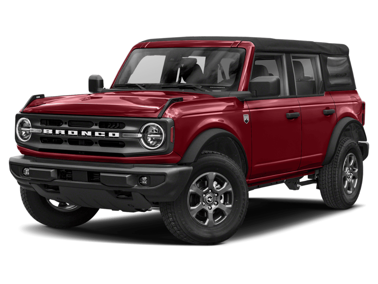 2021 Ford Bronco Big - Front 3/4, facing to the left