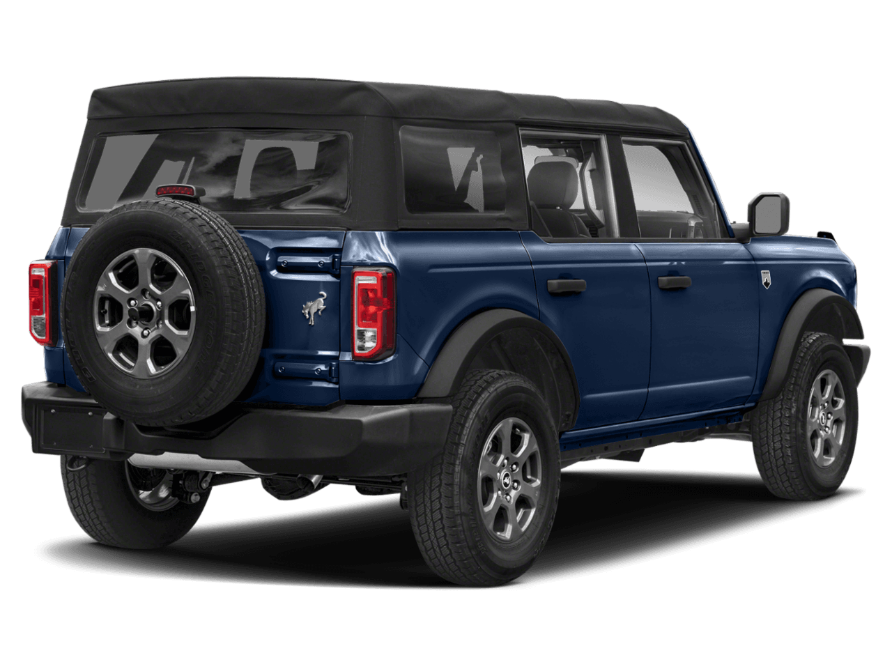 2021 Ford Bronco Big - Rear 3/4, facing to the right