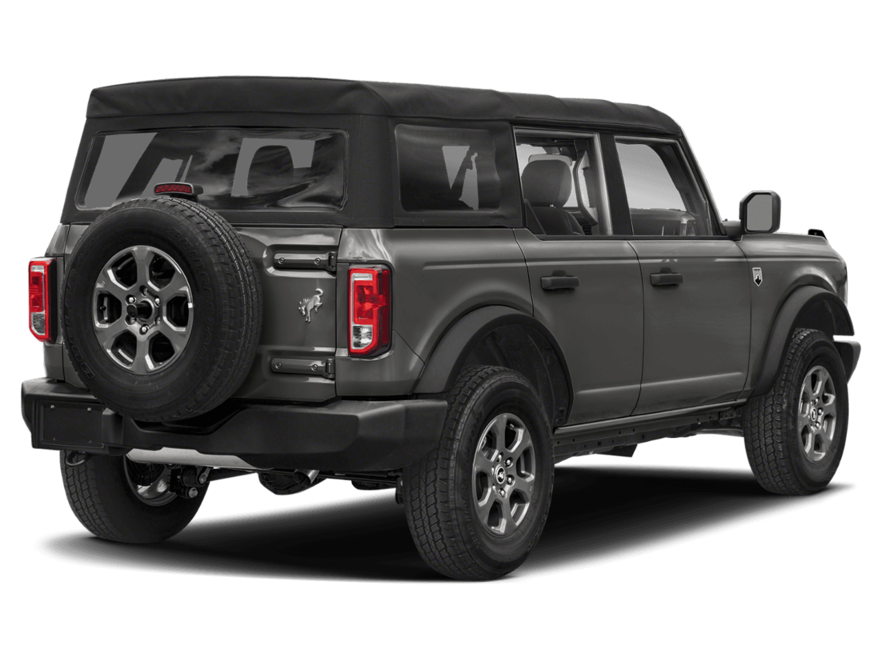 2021 Ford Bronco Big - Rear 3/4, facing to the right
