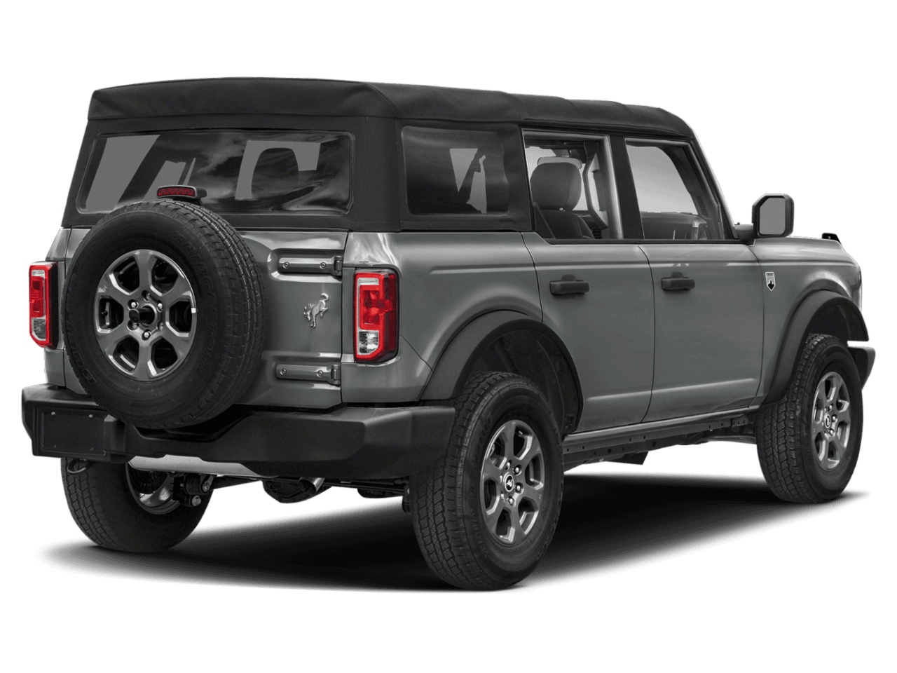 2021 Ford Bronco Big - Rear 3/4, facing to the right