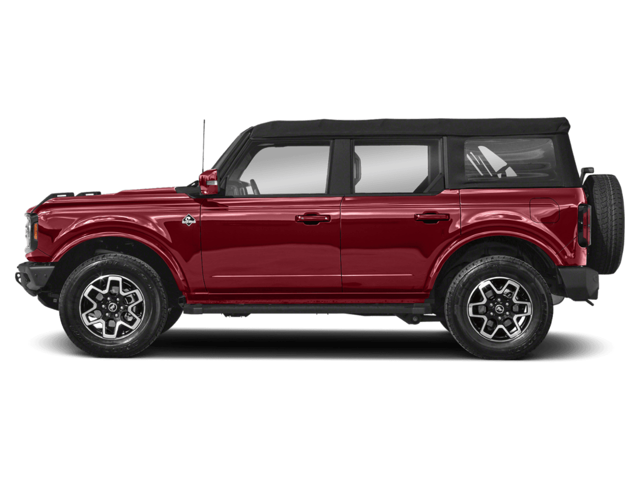 2021 Ford Bronco Outer - Profile, facing to the left