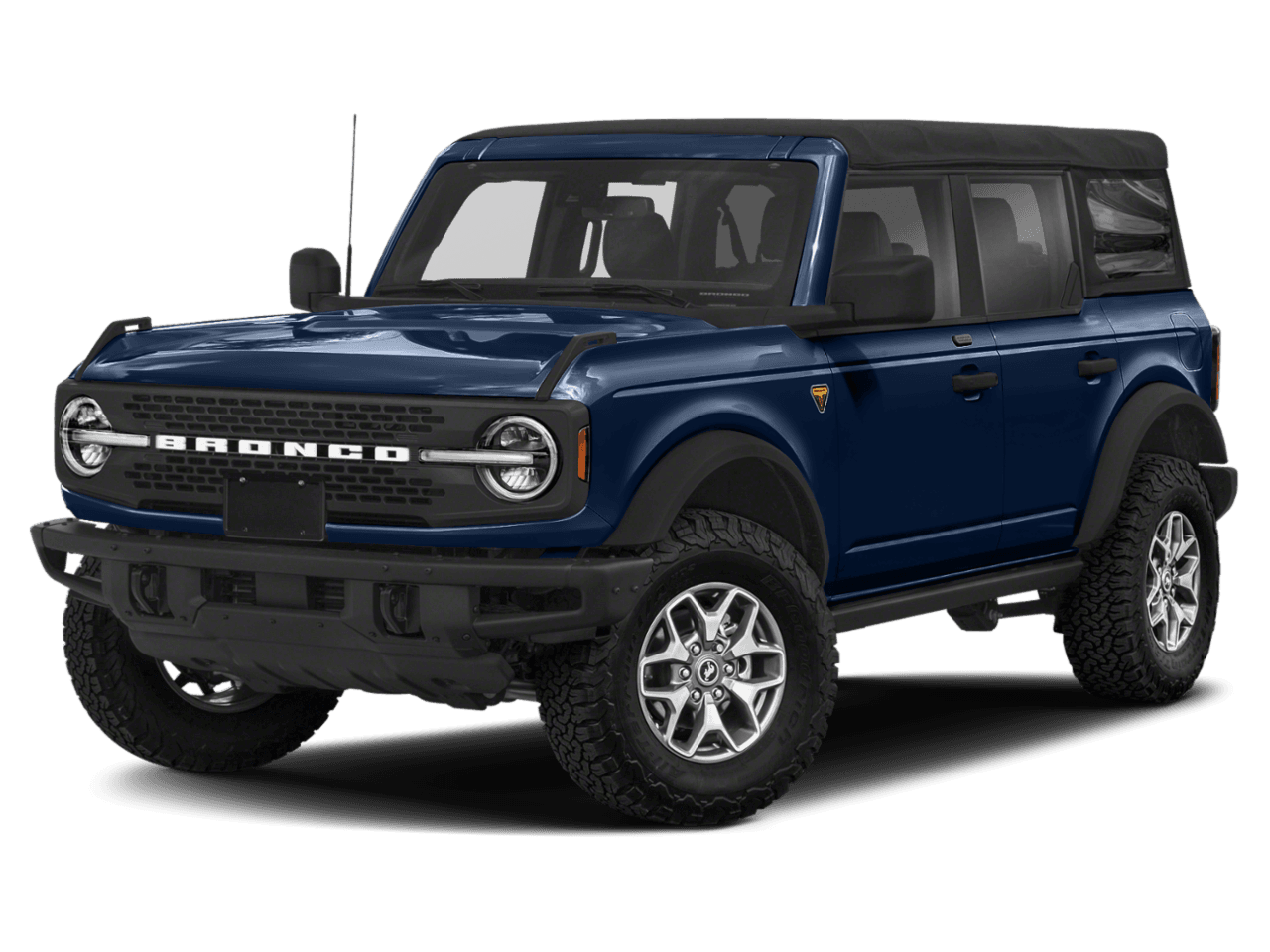 2021 Ford Bronco Badlands - Front 3/4, facing to the left