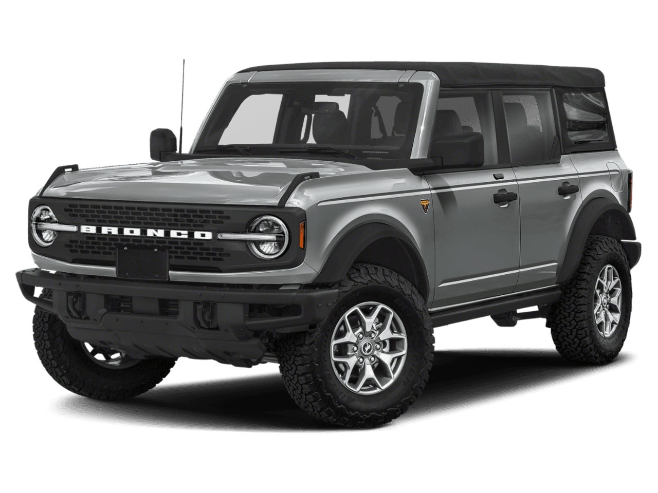 2021 Ford Bronco Badlands - Front 3/4, facing to the left