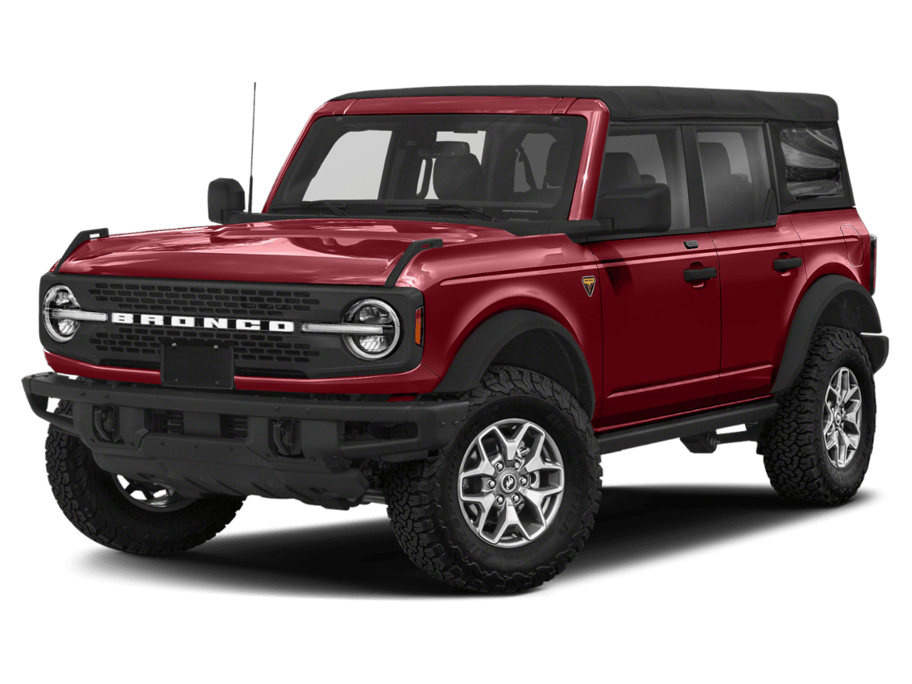 2021 Ford Bronco Badlands - Front 3/4, facing to the left