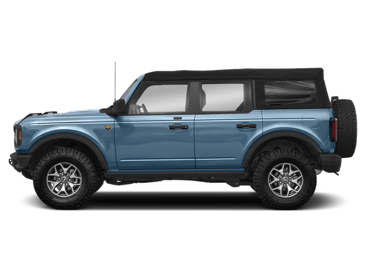 2021 Ford Bronco Badlands - Profile, facing to the left