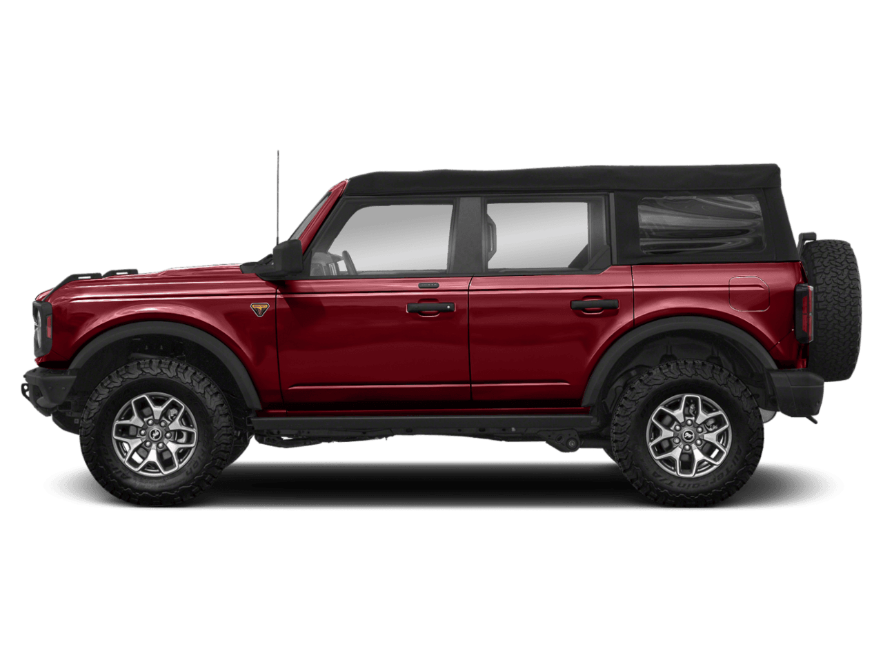 2021 Ford Bronco Badlands - Profile, facing to the left