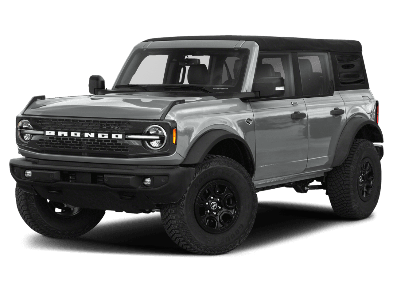 2021 Ford Bronco Wildtrak - Front 3/4, facing to the left