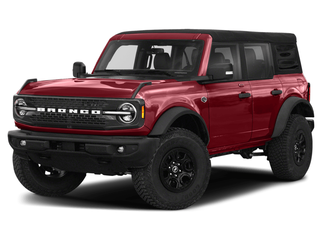 2021 Ford Bronco Wildtrak - Front 3/4, facing to the left