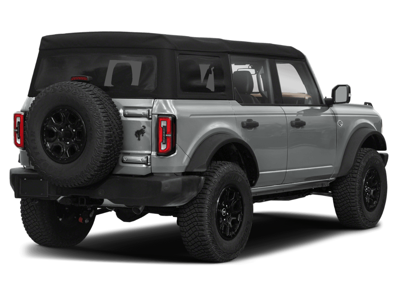 2021 Ford Bronco Wildtrak - Rear 3/4, facing to the right