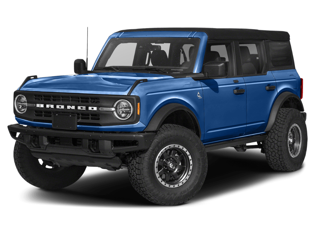 2021 Ford Bronco First - Front 3/4, facing to the left