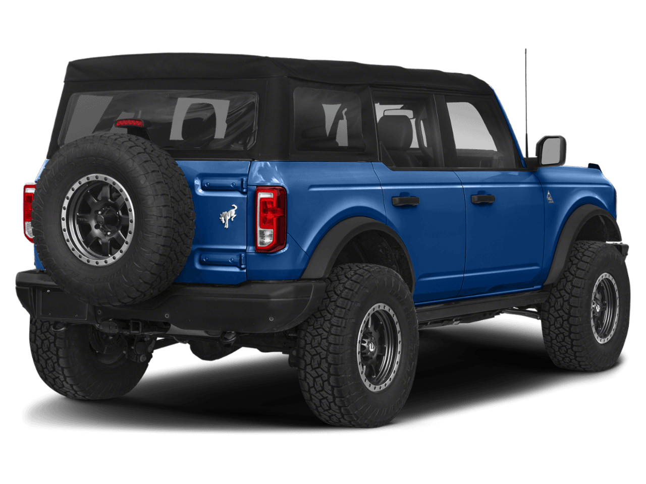 2021 Ford Bronco First - Rear 3/4, facing to the right