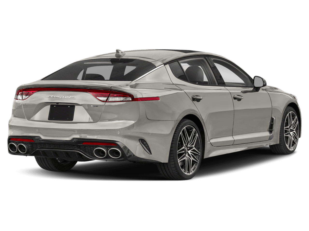 2022 Kia Stinger GT1 - Rear 3/4, facing to the right