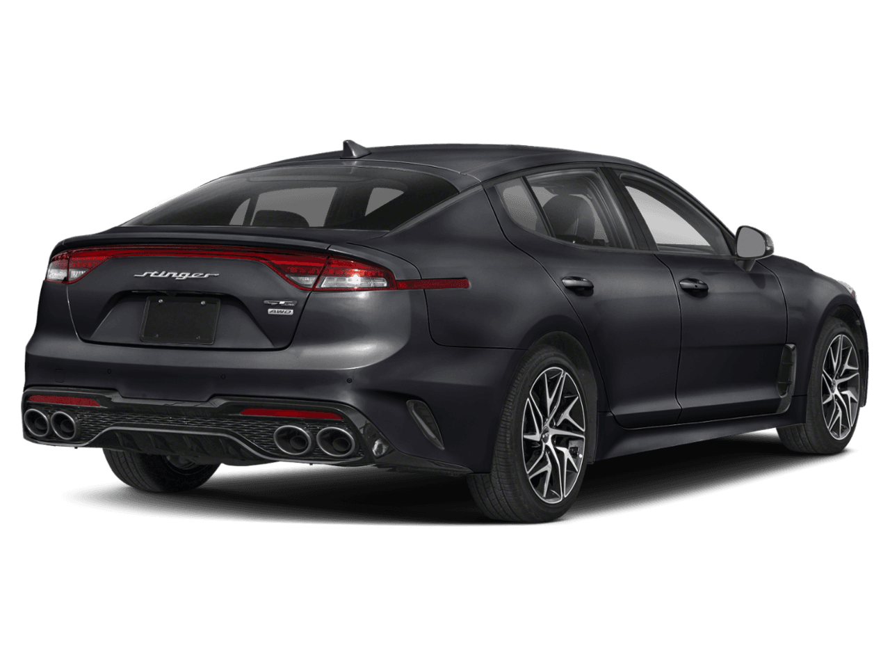 2022 Kia Stinger GT-Line - Rear 3/4, facing to the right