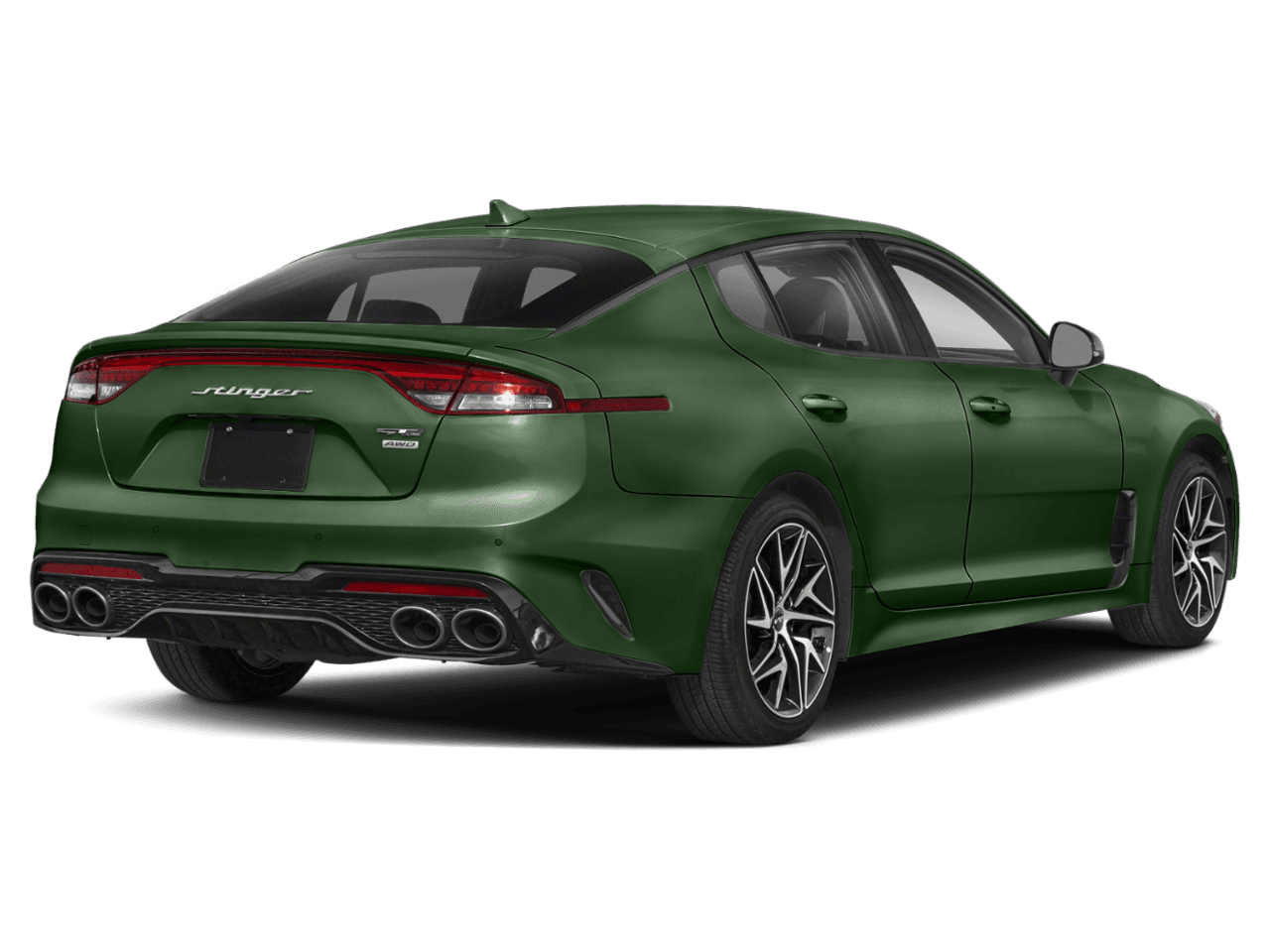 2022 Kia Stinger GT-Line - Rear 3/4, facing to the right