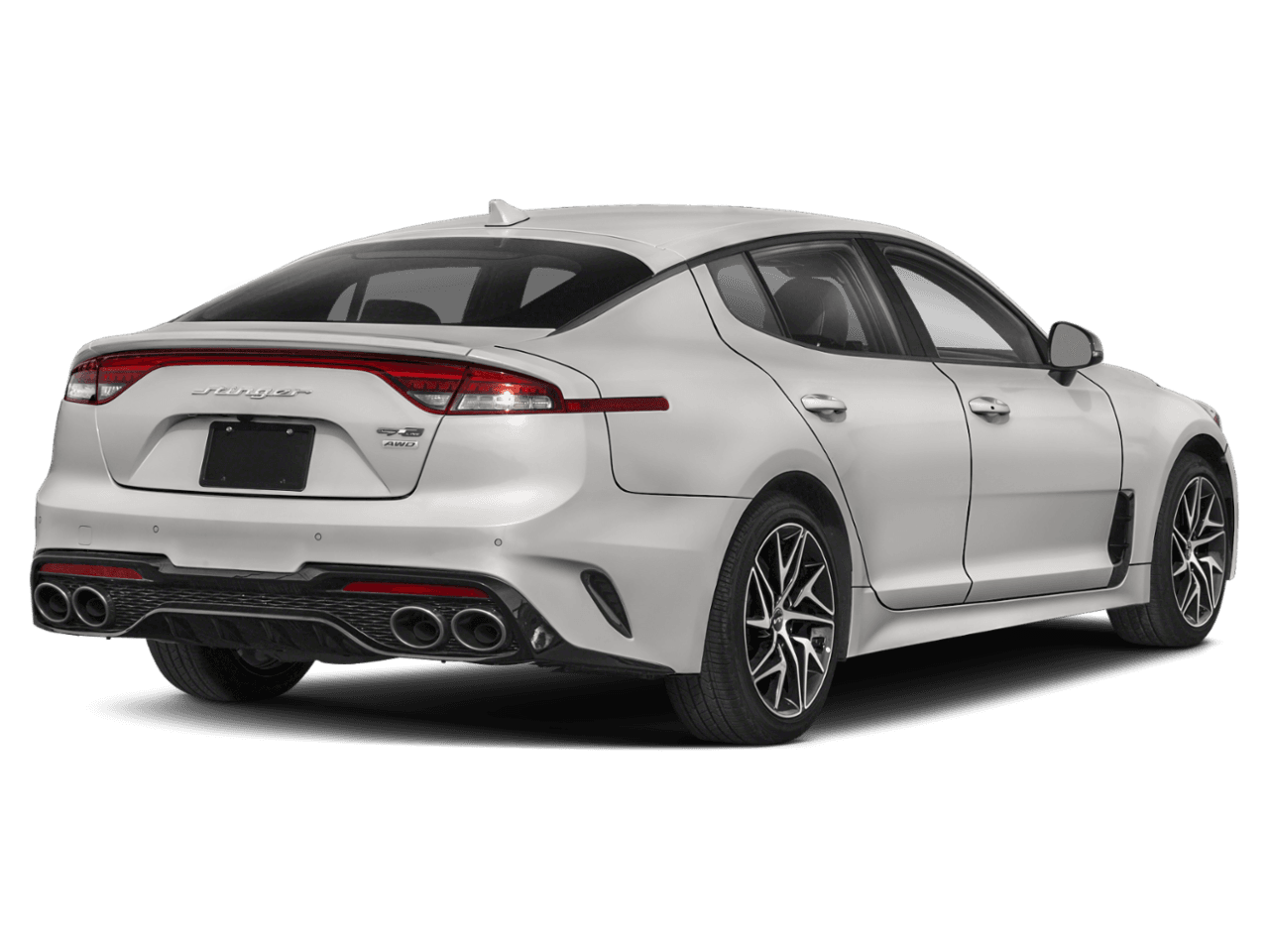 2022 Kia Stinger GT-Line - Rear 3/4, facing to the right
