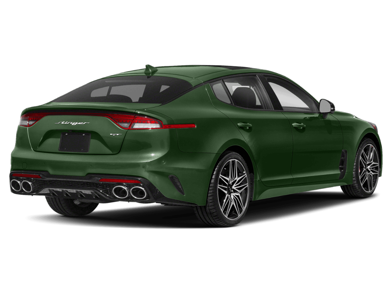 2022 Kia Stinger GT2 - Rear 3/4, facing to the right