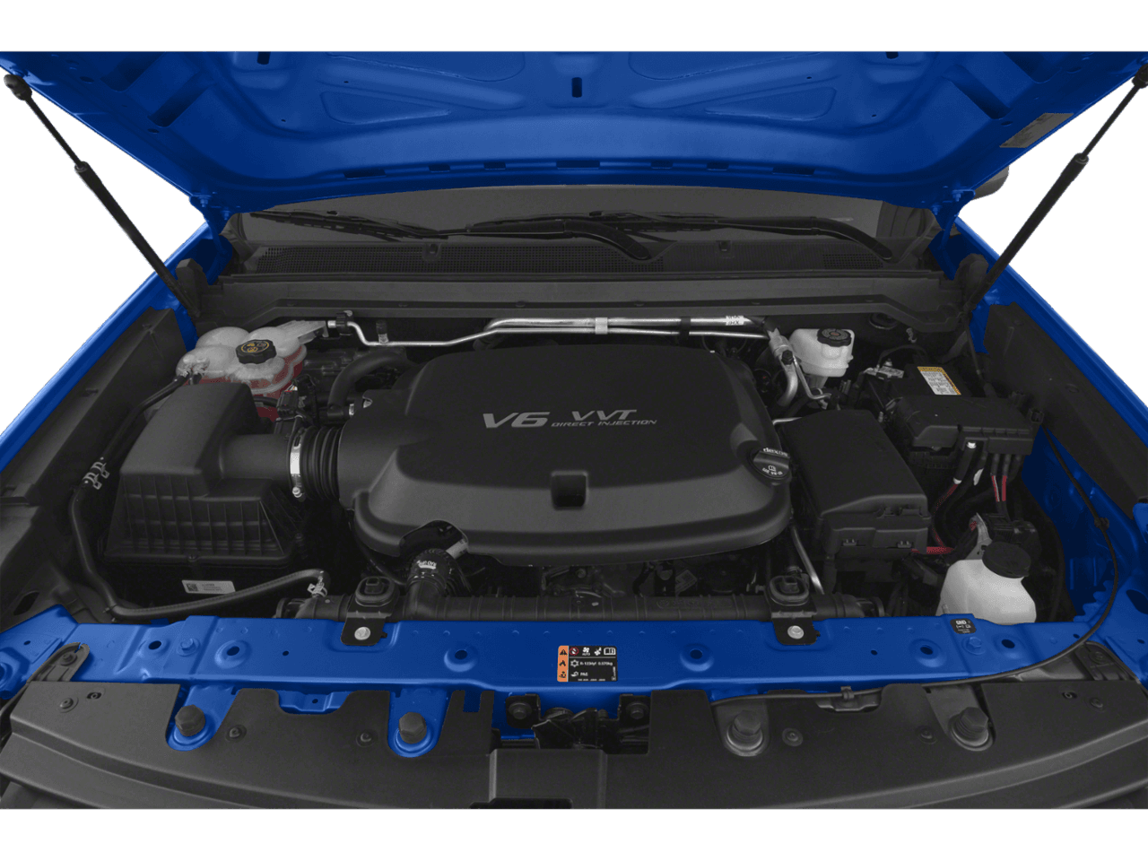 2022 Chevrolet Colorado 2WD Work Truck - Interior Engine Shot Feature