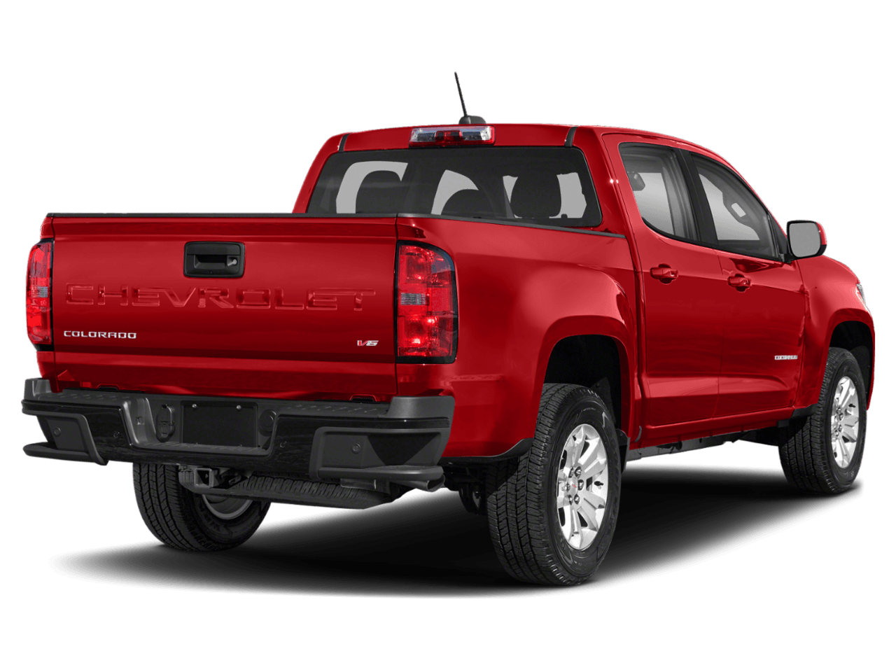 2022 Chevrolet Colorado 2WD LT - Rear 3/4, facing to the right