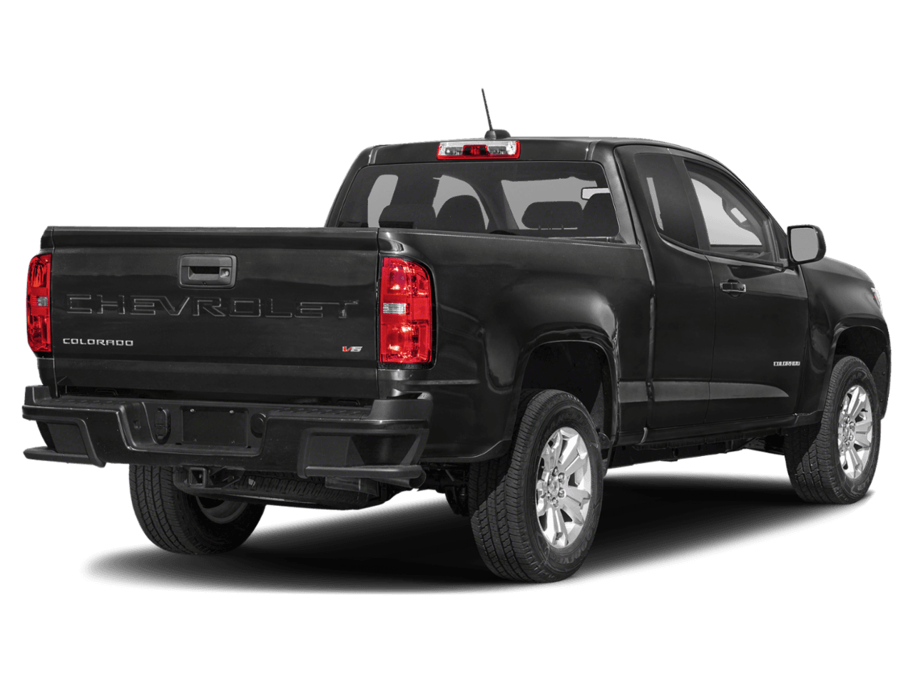 2022 Chevrolet Colorado 4WD LT - Rear 3/4, facing to the right