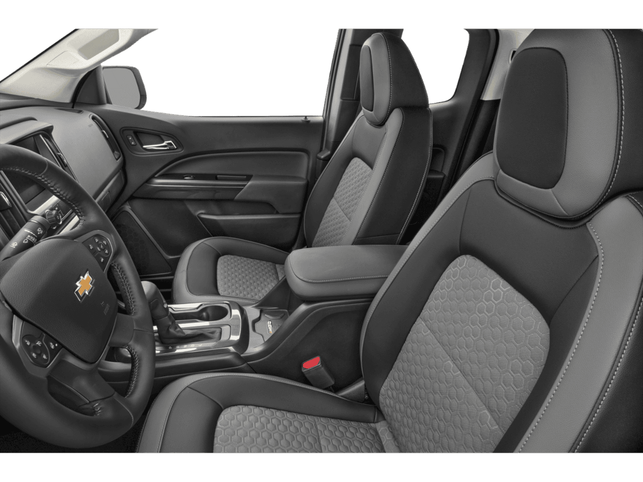 2022 Chevrolet Colorado 4WD Z71 - Interior Driver's Side with Door Open, Front Seat Feature