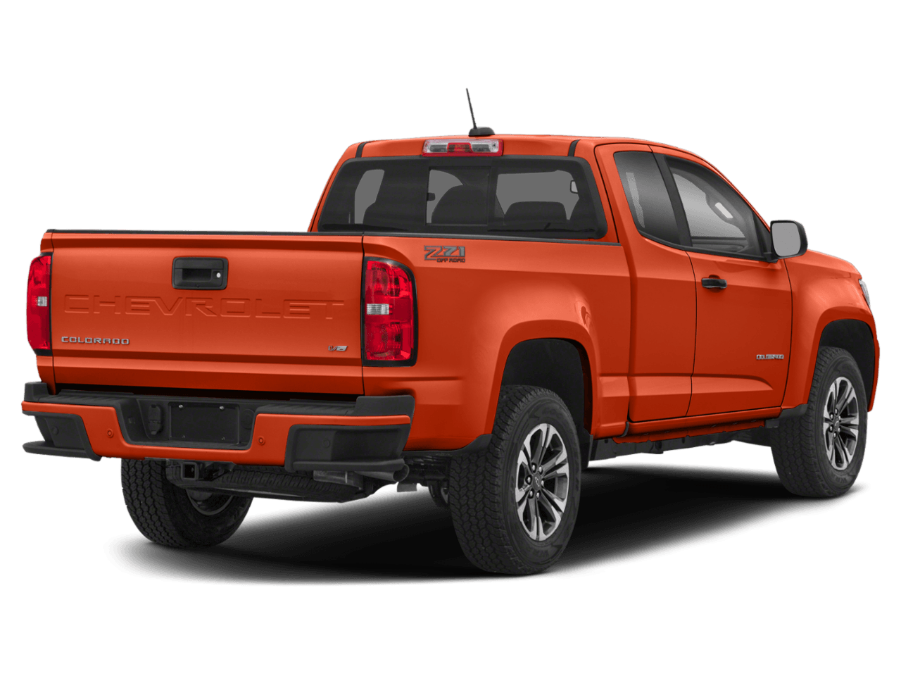 2022 Chevrolet Colorado 4WD Z71 - Rear 3/4, facing to the right