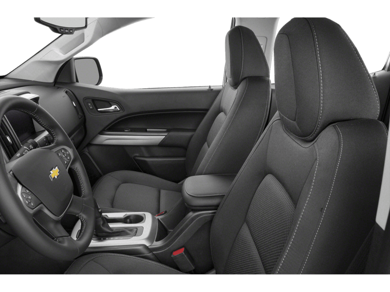 2022 Chevrolet Colorado 4WD LT - Interior Driver's Side with Door Open, Front Seat Feature