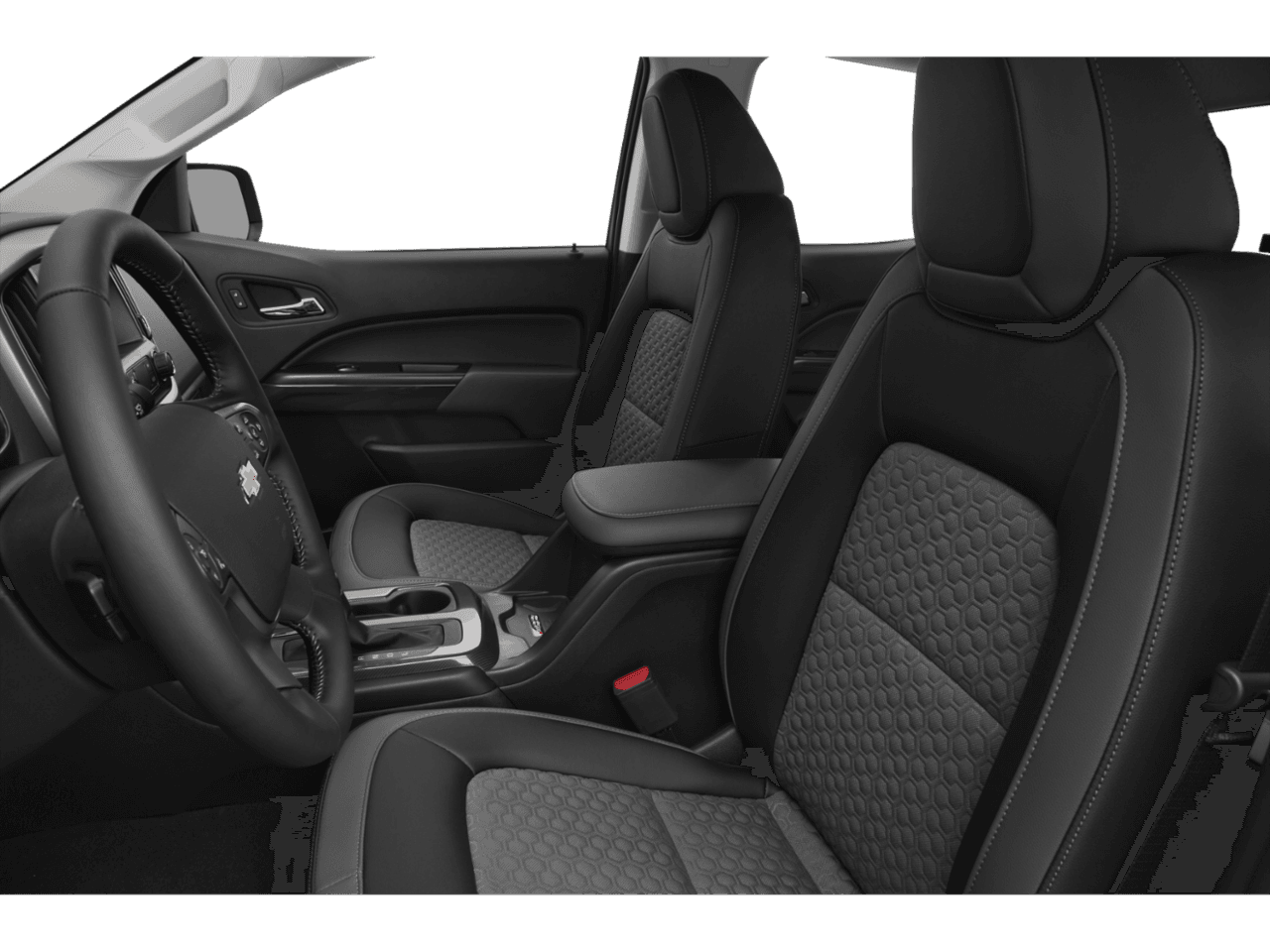 2022 Chevrolet Colorado 4WD Z71 - Interior Driver's Side with Door Open, Front Seat Feature